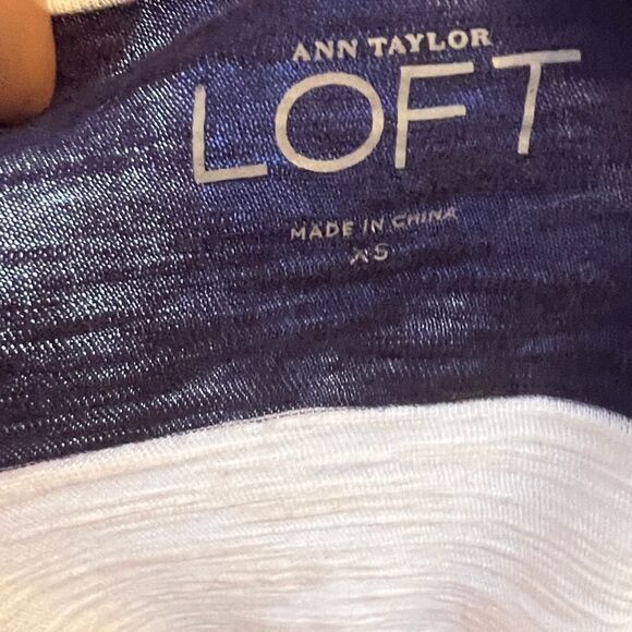 Loft Striped Shirt with Sequins - Picture 5 of 7